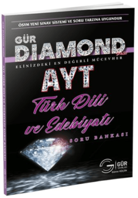 Gür Yayınları Diamond AYT Türk Dili ve Edebiyatı Soru Bankası - 1