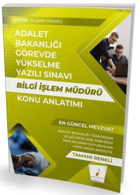 GYS Adalet Bakanlığı Görevde Yükselme Yazılı Sınavı Bilgi İşlem Müdürü Konu Anlatımı - 1