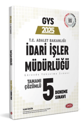 T.C. Adalet Bakanlığı İdari İşler Müdürlüğü GYS Tamamı Çözümlü 5 Deneme Sınavı - 1