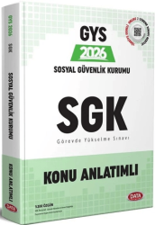Sosyal Güvenlik Kurumu SGK GYS Konu Anlatımlı - Data Yayınları