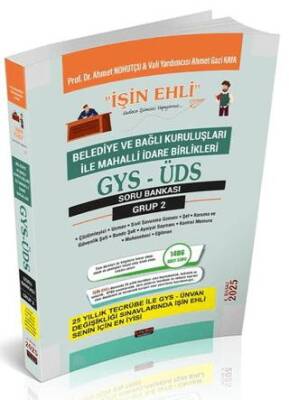 GYS-ÜDS Belediye ve Bağlı Kuruluşları Mahalli İdare Birlikleri Personeli Grup 2 Soru Bankası - 1