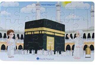 Hacca Gidiyorum 24 Parça Yapboz - 1