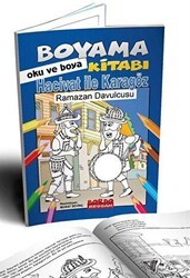 Hacivat İle Karagöz Ramazan Davulcusu Oku ve Boya - Bordo Ressam