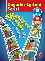 Hacivat ve Karagözle ile Değerler Eğitimi 10 Kitap Takım - EDAM