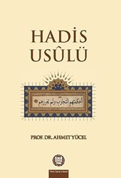 Hadis Usulü - Marmara Üniversitesi İlahiyat Fakültesi Vakfı