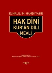 Hak Dini Kur’an Dili Meali Orta Boy - Akçağ Yayınları