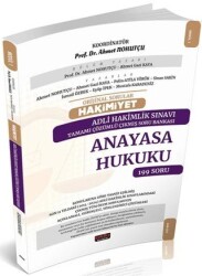 HAKİMİYET Adli Hakimlik Anayasa Hukuku Çıkmış Soru Bankası - Savaş Yayınevi