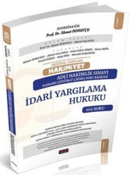 HAKİMİYET Adli Hakimlik İdari Yargılama Hukuku Çıkmış Soru Bankası - Savaş Yayınevi