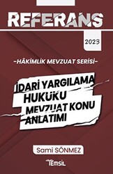 Temsil Kitap Hakimlik İdari Yargılama Hukuku Mevzuat Konu Anlatımı - Temsil Kitap