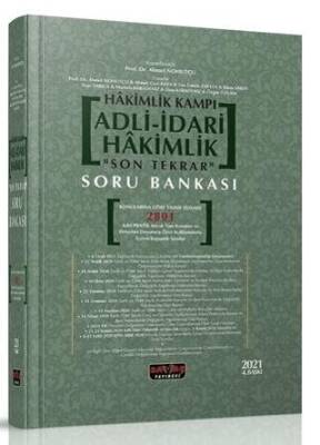 Hakimlik Kampı Adli-İdari Hakimlik Son Tekrar Soru Bankası - 1