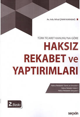 Haksız Rekabet ve Yaptırımları - 1