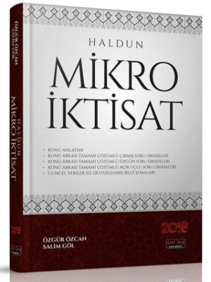 HALDUN Mikro İktisat Konu Anlatımlı - 1