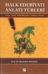 Halk Edebiyatı Anlatı Türleri - Gazi Kitabevi