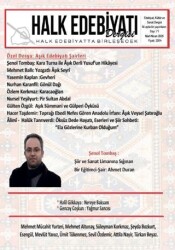 Halk Edebiyatı Dergisi: 71 Mart - Nisan 2026 - Halk Edebiyatı Dergisi Yayınları
