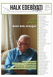 Halk Edebiyatı Dergisi Sayı: 3 Kasım-Aralık 2014 - Halk Edebiyatı Dergisi Yayınları