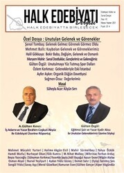 Halk Edebiyatı Dergisi Sayı: 42 Mayıs-Haziran 2021 - Halk Edebiyatı Dergisi Yayınları