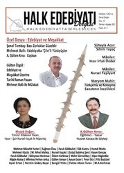 Halk Edebiyatı Dergisi Sayı: 43 Temmuz-Ağustos 2021 - Halk Edebiyatı Dergisi Yayınları