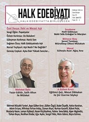 Halk Edebiyatı Dergisi Sayı: 52 Ocak - Şubat 2023 - Halk Edebiyatı Dergisi Yayınları