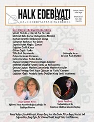Halk Edebiyatı Dergisi Sayı: 57 Kasım - Aralık 2023 - Halk Edebiyatı Dergisi Yayınları