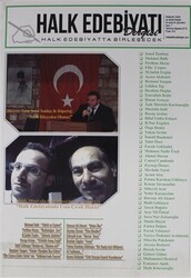 Halk Edebiyatı Dergisi Sayı: 7 Temmuz-Ağustos 2015 - Halk Edebiyatı Dergisi Yayınları