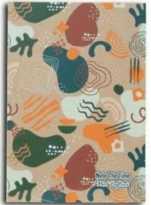 Hand Drawn Abstract Doodle Patterns Not Defteri - 1