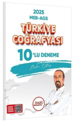 MEB-AGS Türkiye Coğrafyası 10`lu Deneme Sınavı - Hangi KPSS Yayınları
