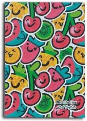 Happy Fruits Patterns Not Defteri - 1