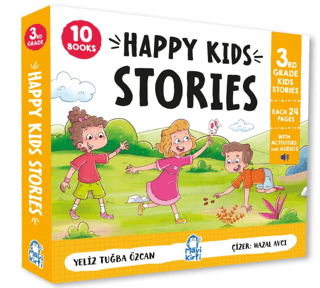 Happy Kids Stories 3 – 10 Kitap 3. Sınıf İngilizce Hikaye Seti - 1