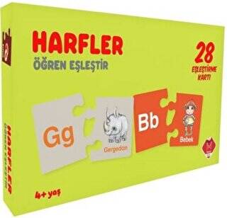 Harfler - Öğren Eşleştir 4+ Yaş - 1