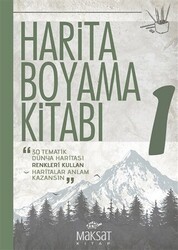 Harita Boyama Kitabı 1 - Maksat Kitap