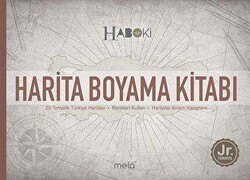 Harita Boyama Kitabı - Mela Yayınları