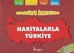 Haritalarla Türkiye Açıklamasız - Beyazıt Yayınevi
