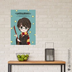 Harry Potter Manga Poster - A3 - Sihir Dükkanı