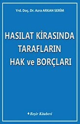 Hasılat Kirasında Tarafların Hak ve Borçları - Beşir Kitabevi