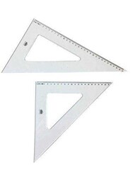 Hatas Teknik Okul Öğrenci Gönye Seti 32-60-45 - Hatas