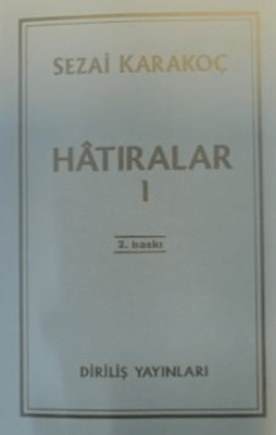 Hatıralar I - 1