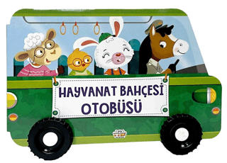 Hayvanat Bahçesi Otobüsü Tekerlekli Kitaplar - 1