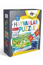 Hayvanlar Puzzle - Piar Kids