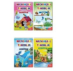 Hayvanları Tanıyalım Seti 4 Kitap Takım - Koloni Çocuk