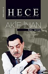 Hece Aylık Edebiyat Dergisi Akif İnan Özel Sayısı:39 - 277 Ocak 2020 - Hece Dergisi