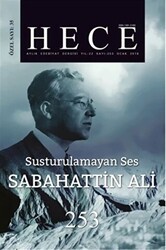 Hece Aylık Edebiyat Dergisi Sabahattin Ali Özel Sayısı Sayı: 35 - 253 Ciltsiz - Hece Dergisi