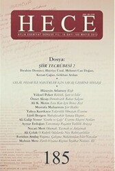 Hece Aylık Edebiyat Dergisi Sayı: 185 Mayıs 2012 - Hece Dergisi