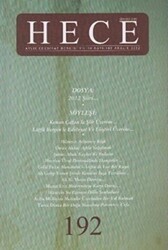 Hece Aylık Edebiyat Dergisi Sayı: 192 - Hece Dergisi