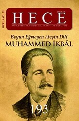 Hece Aylık Edebiyat Dergisi Sayı: 193 Muhammed İkbal Özel Sayısı: 25 - Hece Dergisi
