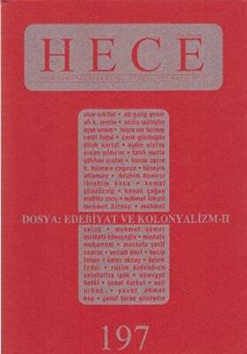 Hece Aylık Edebiyat Dergisi Sayı: 197 - 1