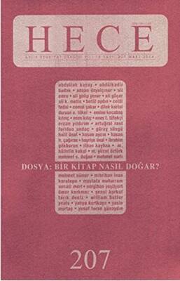 Hece Aylık Edebiyat Dergisi Sayı: 207 Mart-2014 - 1