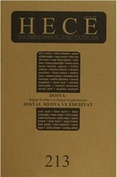 Hece Aylık Edebiyat Dergisi Sayı: 213 Eylül 2014 - Hece Dergisi