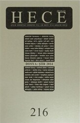 Hece Aylık Edebiyat Dergisi Sayı: 216 - Aralık 2014 - Hece Dergisi