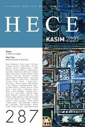 Hece Aylık Edebiyat Dergisi Sayı: 287 Kasım 2020 - Hece Dergisi