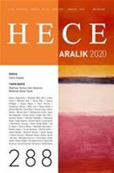 Hece Aylık Edebiyat Dergisi Sayı: 288 Aralık 2020 - Hece Dergisi